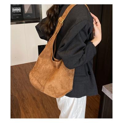 Luxusmarke Designer Handtaschen und Geldbörsen Damen Große Kapazität PU-Leder Umhängetasche 2026 Winter Neu Mode Retro Hobo-Tasche