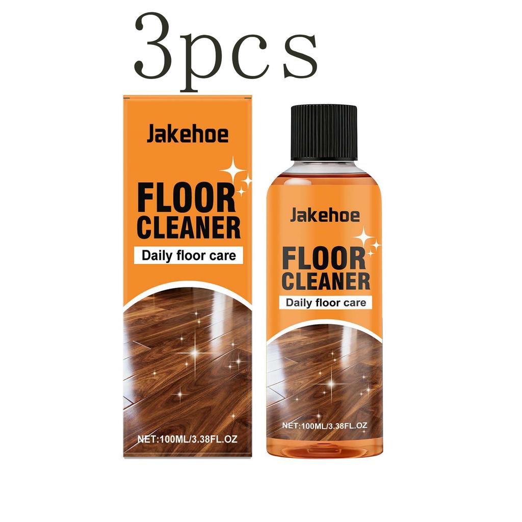 Wood Floor Cleaning Solution - Multi-Purpose Degreaser Polish for Home Use, Fast-Drying Formula, Deep-Clean Shiny
