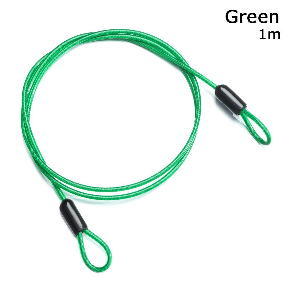 0.5/1/2Meters Anti-theft Ropes MTB Bike Rope Bicycle Lock Wire Steel Cable Lock Cycling Strong Wire Road Bike Lock 4
