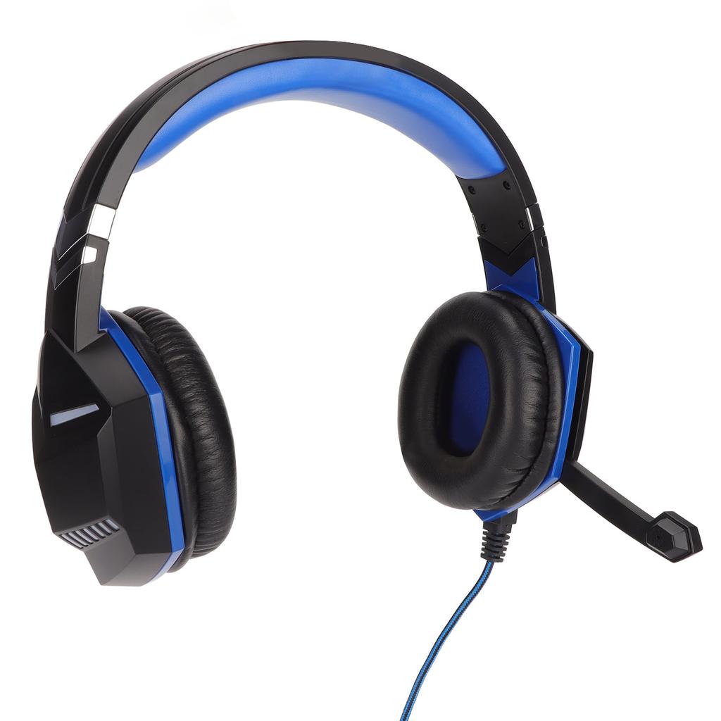 S510 Kabelgebundenes Gaming-Headset Lautstärkeregler Leuchtend Surround Stereo Gaming-Kopfhörer mit Mikrofon für PS4 PC Laptop