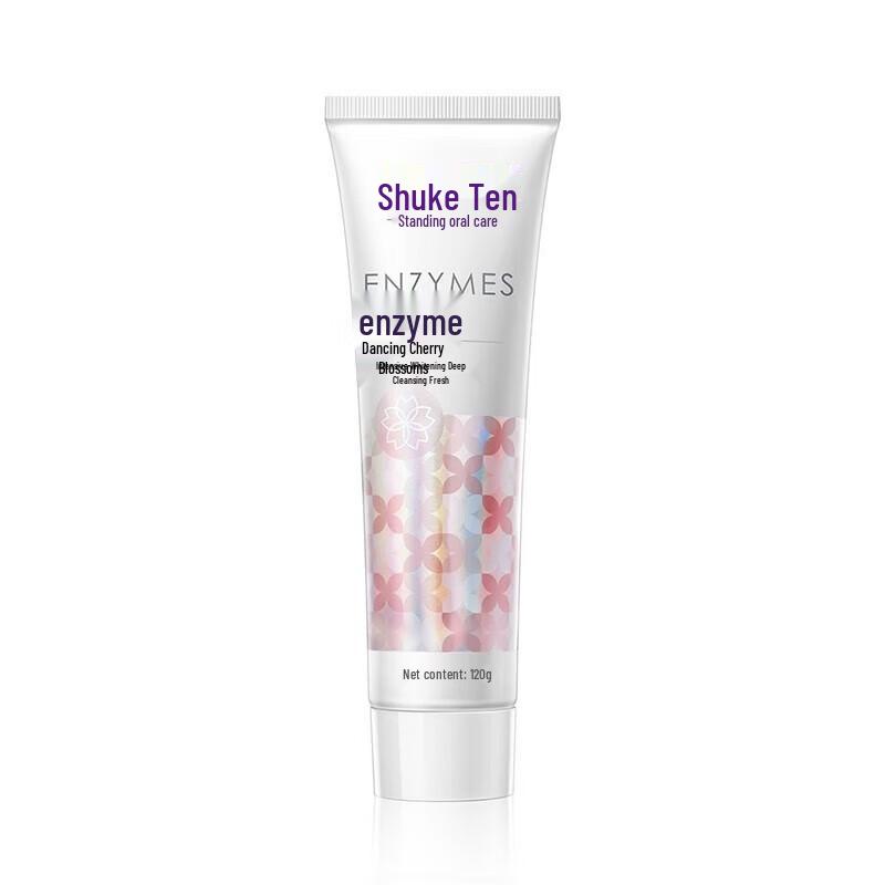 Shuke Aufhellende Enzym-Zahnpasta (Tanzende Kirschblüte, 3er-Pack)