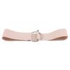 Women's Elastic Belts Round Buckle Belt Fashion Simple Waistband Clothing Decoration
