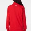 Under Armour Solid Color Sports Stand Collar Jacket Women jackets Red 21500438-600