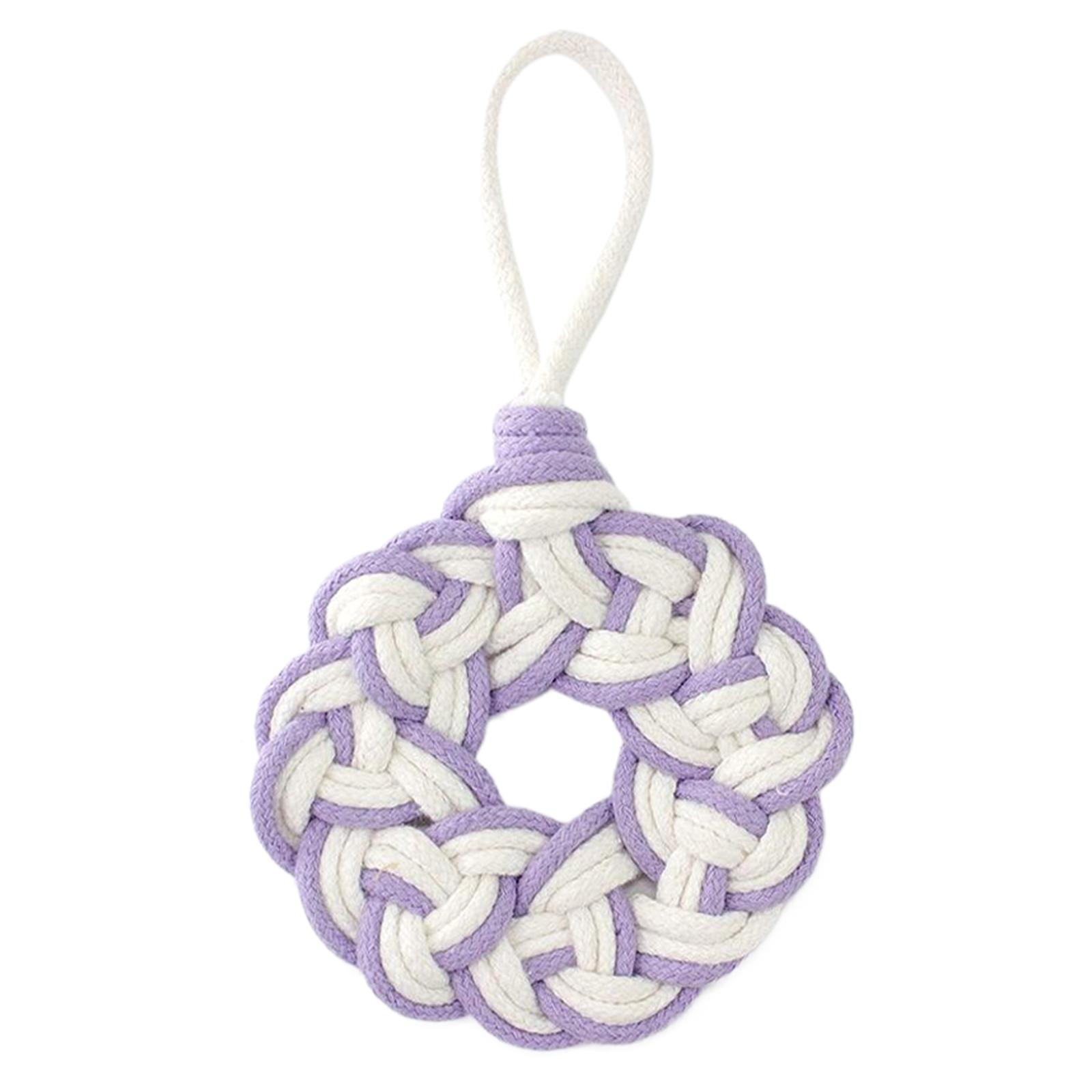 

Hand Woven Round Floral Coasters Set DIY Anti-Scald Mats Weaving Kit Heat Insulation Braided Mug Mat for Coffee Mugs Tea Cups
