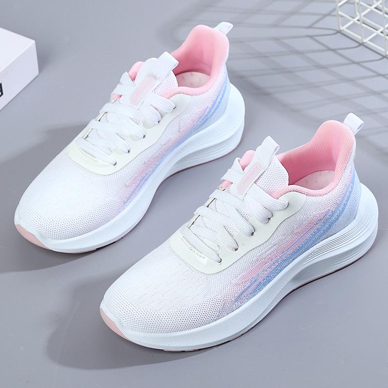 Women's 2024 Autumn Shock-Absorbing, Lightweight Mesh Running Shoes - Comfortable, Soft Sole Fitness & Casual Sneakers