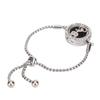 Essential Oil Diffuser Bracelet Stainless Steel Aromatherapy Locket Adjustable Bracelet for Women