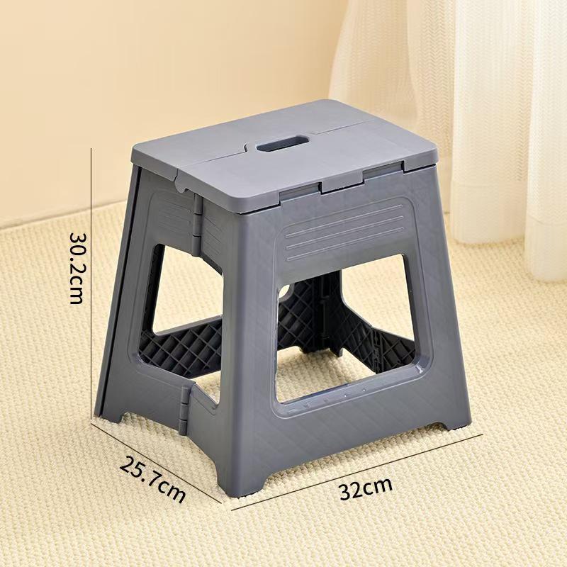 Adjustable Telescopic Folding Portable Plastic Stool for Outdoor Travel, Fishing, and Household Use