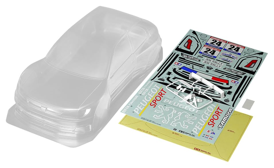 Tamiya RC Spare Parts Peugeot 306 Maxi Unpainted Spare Body Set 51753 No.1753 SP.1753 1/10RC