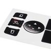 Car Center Console Button Repair Stickers Set for Mercedes Benz C-Class SLK CLS SL GLK A B E-Class W204 C204 W218 W212 W176 W246
