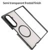 For Samsung Galaxy Z Fold 7 Shockproof Skin feel Matte Translucent Magnetic Case For Samsung Galaxy Z Fold7 Magsafe Cover Funda