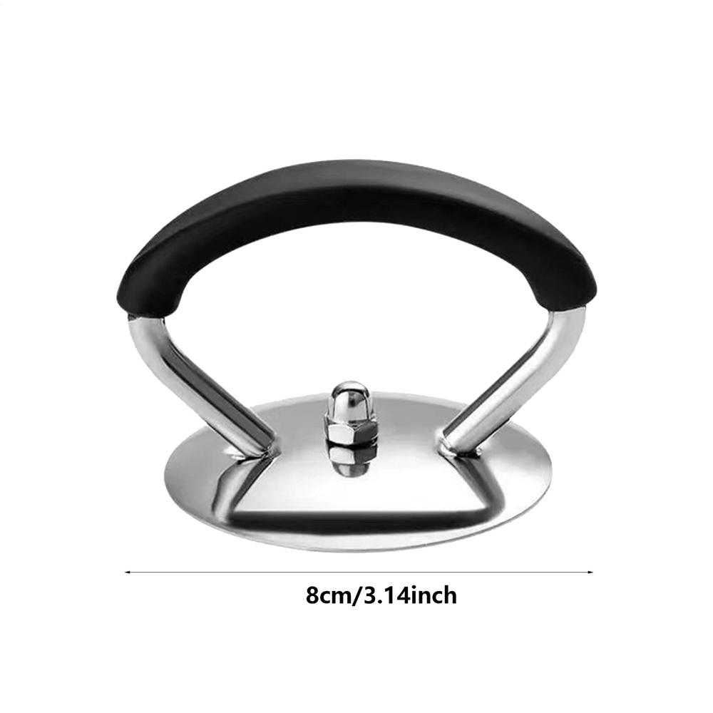 

Universal Pot Lid Handle Kitchen Pot Lid Knobs Stainless Steel Pot Lid Cover Knob Replacement Holding Handle for Saucepan Lid чёрный