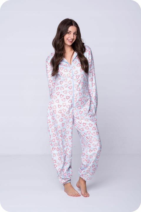 Onesie Kigurumi Pajamas Jumpsuit Costume Heart [Onesie6]