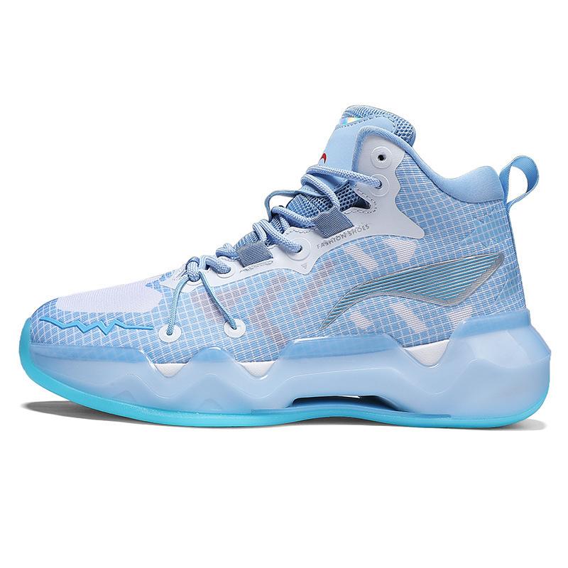 Flying woven basketball shoes actual sneakers mesh competition professional non-slip breathable cement sneakers