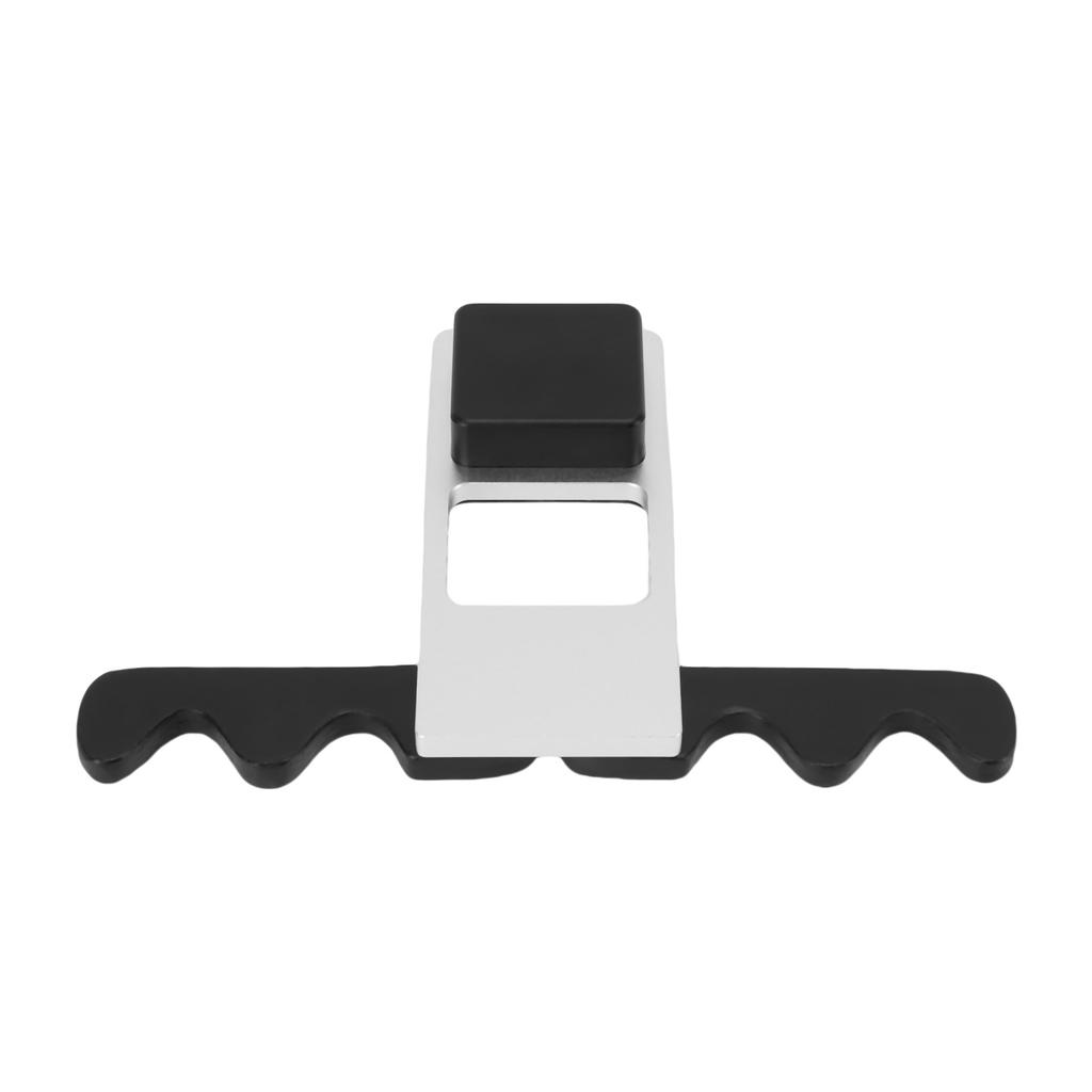 Uchwyt na kije bilardowe Uniwersalny Aluminiowy Skórzany Składany 4 Kije Bilardowe Uchwyt na Kije Bilardowe na Wyposażenie Stołu Bilardowego