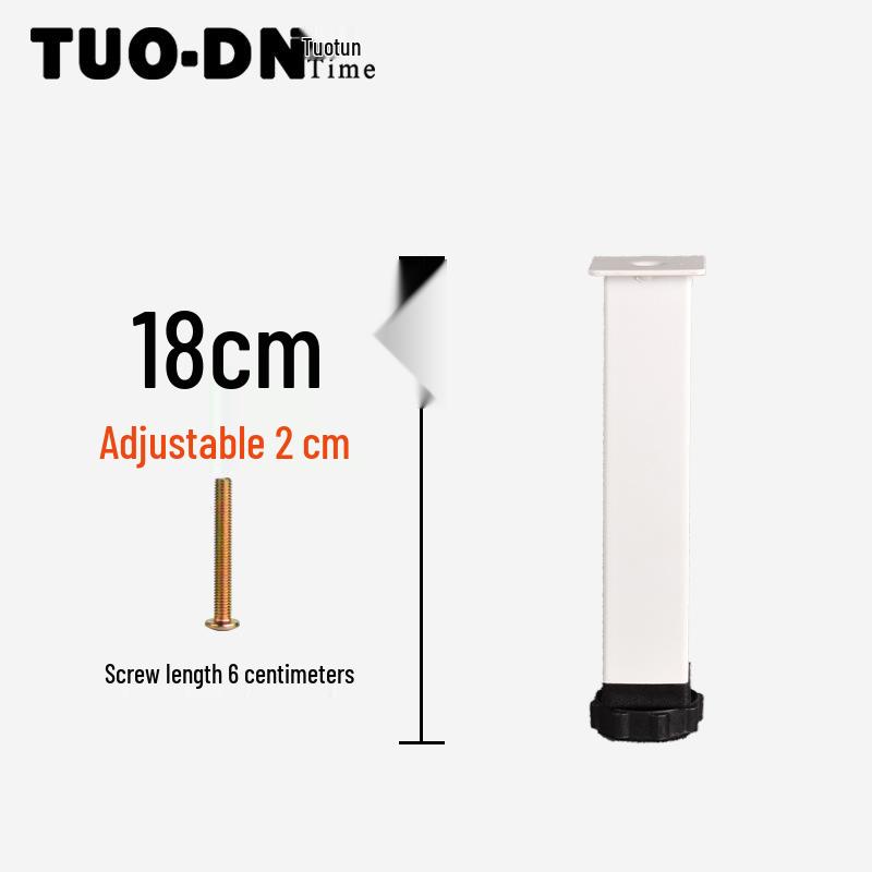 Adjustable Ribbed Bed Frame Support Legs - T-Shaped Accessories