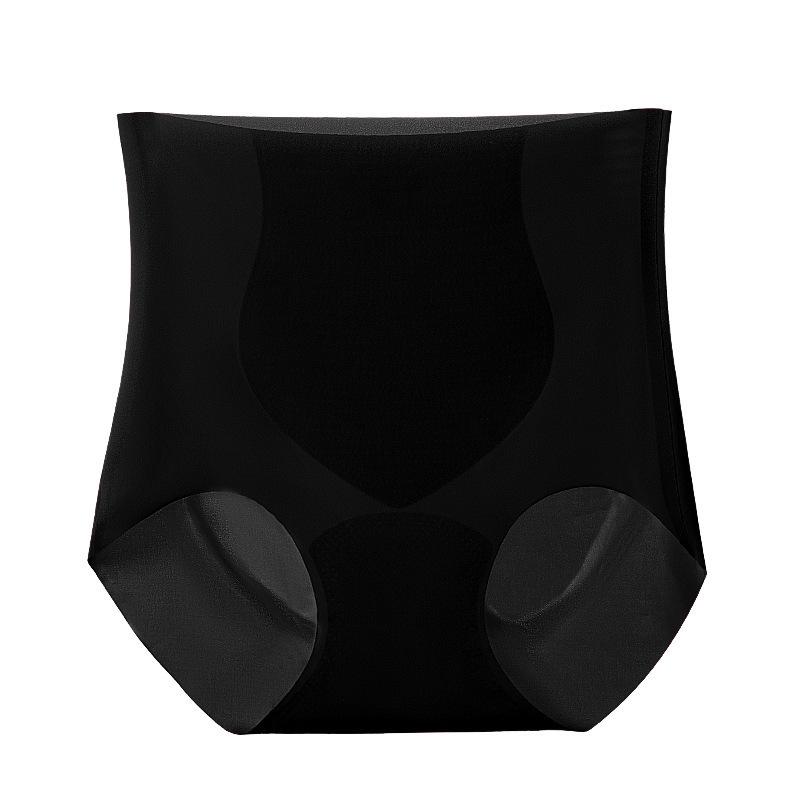 

Женские бесшовные трусики из ледяного шелка с высокой посадкой, с контролем живота и защитой от скручивания, идеально подходят для йоги. XXL for 130-160 kg