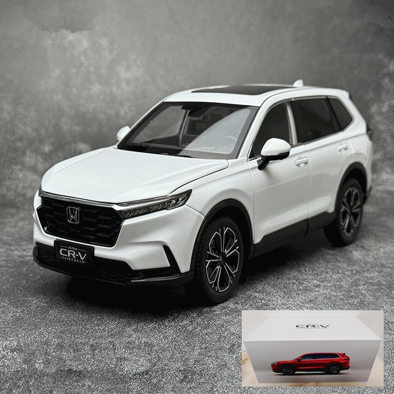 TLJX4 1:18 2024 HONDA CR-V CRV SUV Alloy Car Model Diecast Metal Toy Vehicle Car Model Simulation Collection Childrens Gift Decoration