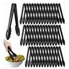 2/4/6 Pack Plastic Clips For Bulk 9 Inch Plastic Serving Clips, Disposable Serving Clips, Heavy Duty Plastic Salad Clips