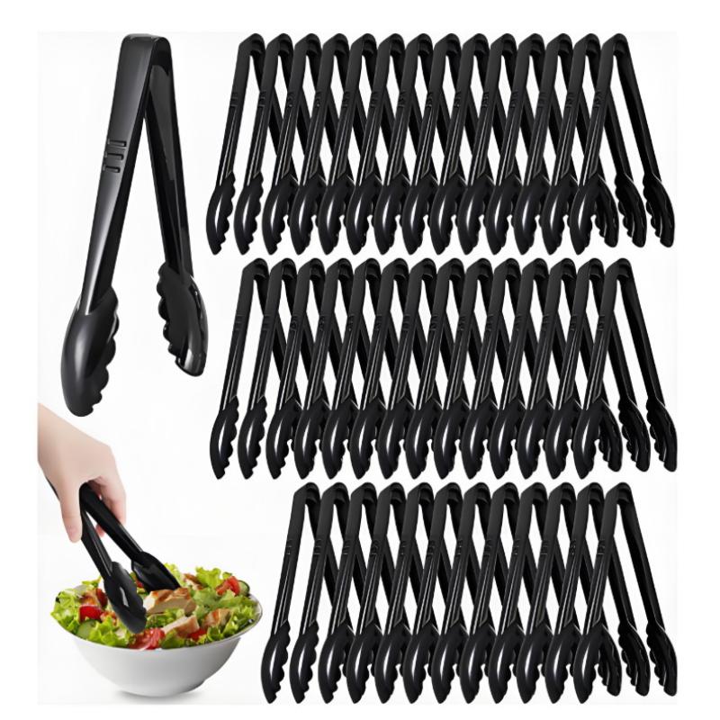 2/4/6 Pack Plastic Clips For Bulk 9 Inch Plastic Serving Clips, Disposable Serving Clips, Heavy Duty Plastic Salad Clips