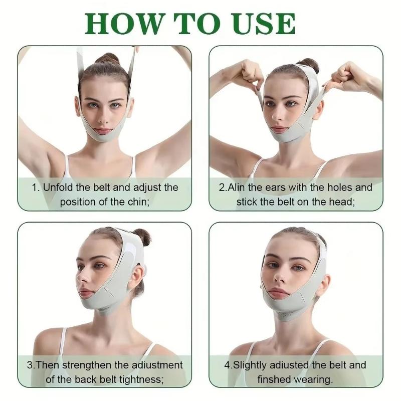 Reusable V Shaper Sleep Mask Facial Sculpting Lifting Anti Wrinkle Strap Face Care Beauty Tool