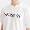 Calvin Klein Logo Print Crew Neck Short Sleeve T-Shirt Men Tops White GMS3K110-YAF