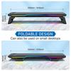 Luminous RGB Folding Monitor Riser & Docking Station Organizer