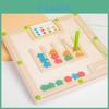 Kids Learning Wooden Shape And Color Sorting Puzzle For Early Education