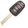 2/3/4 Buttons Remote Key Shell For Honda Accord CR-V FIT XRV VEZEL CITY JAZZ CIVIC HRV FRV Remote Key Case Fob