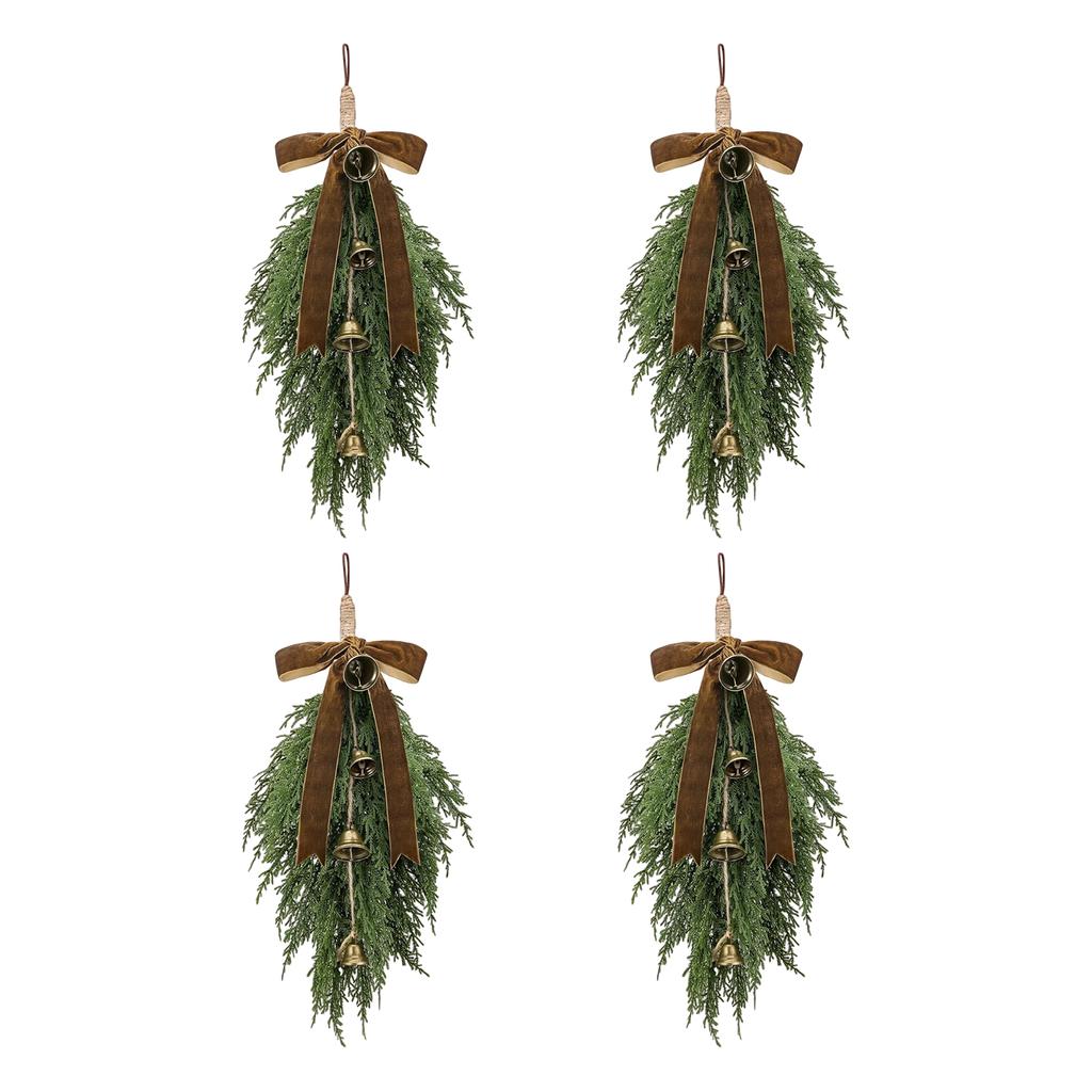 1Stk 50cm Simulierter Weichkleber Norfolk Nadel Wandbehang Weihnachtsbaum Über Kopf Ranke Grüne Pflanze Feiertagsdekoration