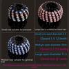 "Elegant Rhinestone Hair Clip & Ponytail Holder - Bird's Nest Design"