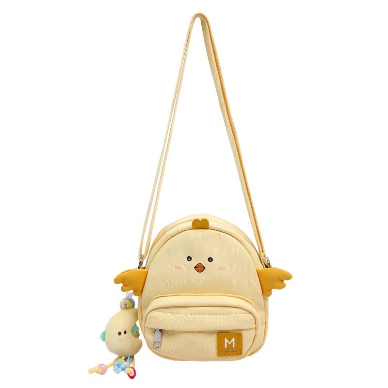 Ins New Cartoon Casual Mobile Phone Storage Bag Cute Soft Girl Student Daily Go Out Versatile Portable Oblique Span Bag