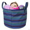17'' Collapsible Colorful Laundry Basket Hamper Clothes Bag Bin For Camp Outdoor