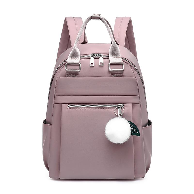 Schoolbag1011 new backpack women's canvas business travel commuter backpack large capacity laptop student schoolbag