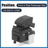 Front Rear Passenger Side Power Window Switch No.8481012080 with Tool Window Control Switch for Toyota 4Runner 1997