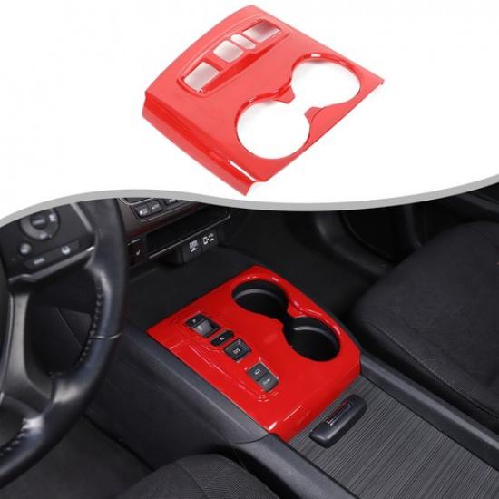 ABS Carbon Fiber Center Gear Shift Panel Cover Trim For Honda Pilot 2016-