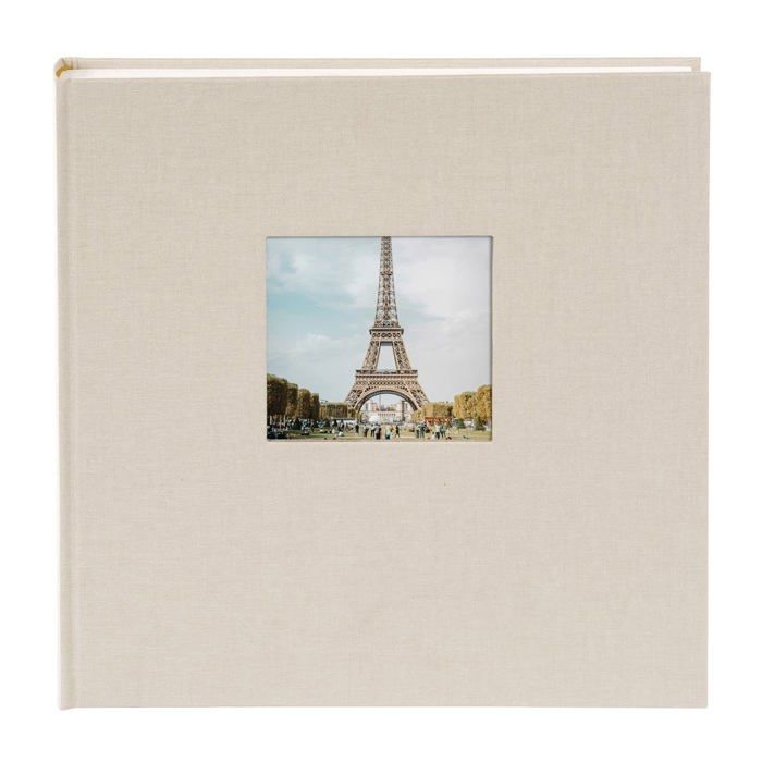 Album de scrapbooking - goldbuch - 27 723 - 60 pages blanches - couverture rigide en lin - fabriqué en allemagne