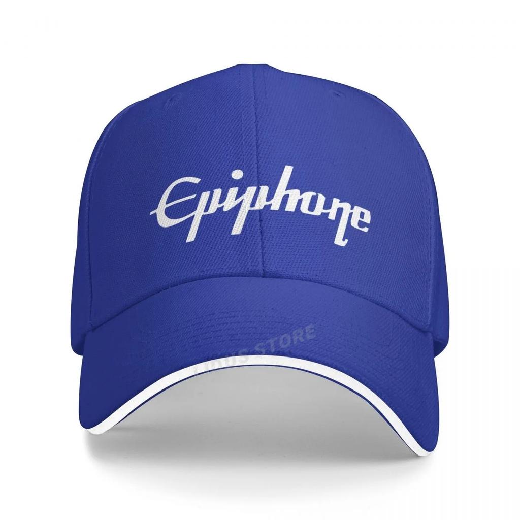 New Popular Epiphone Guitars Logo Unisex Baseball Cap Fashion Brand Guitar Lover Hat Unisex Women Adjustable Music Cap