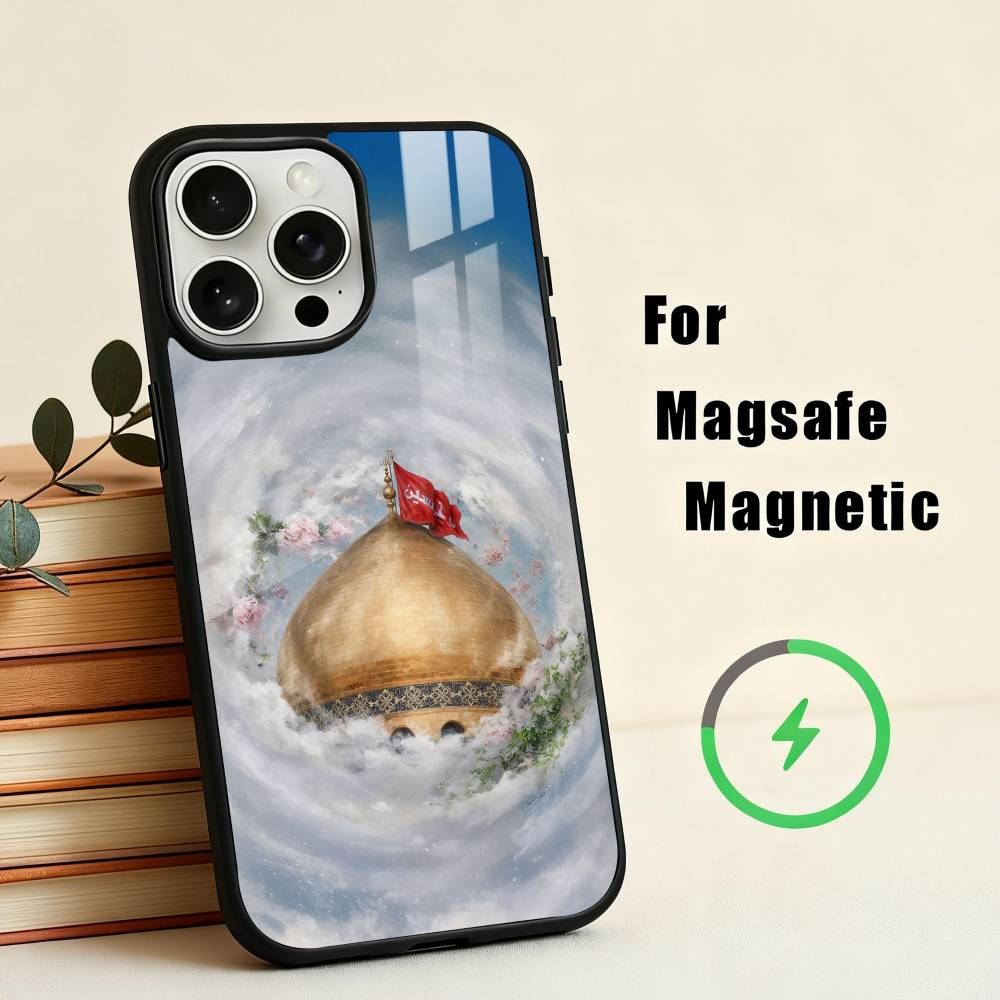 I-Imam Hussain S-Shia Ali-I  Phone Case For iPhone17,16,15,14,13,12,11 Plus,For Magnetic Wireless Charge Cover