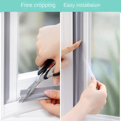 Noise Reduction Door Windows Seal Strip Windproof Soundproof Casement Window Seals Gap Filler Weather Stripping