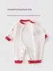 Pure Cotton Newborn Jumpsuit: Spring/Autumn Baby Romper, Full Moon Clothes, Hundred Days, Winter Wear & New Year's Outfit