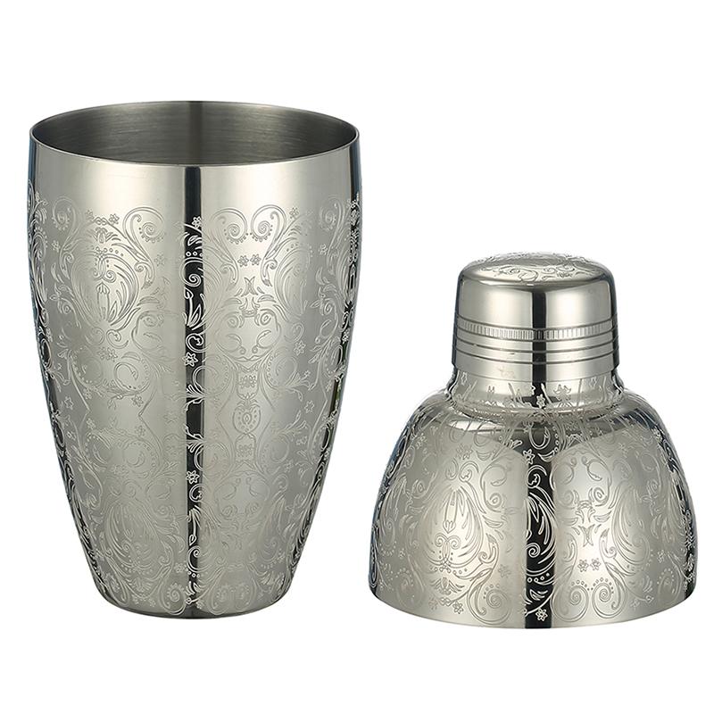 500ml 3 Pieces Cocktail Shaker Bar Shaker Cobbler Shaker Bar Tools