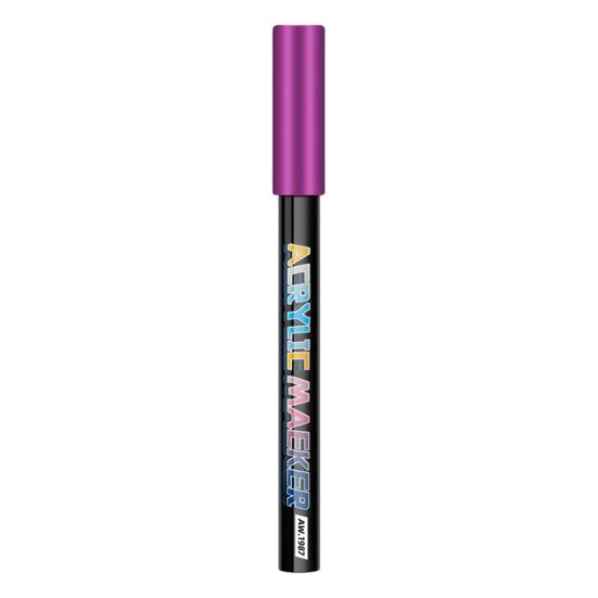Nail Art Pen Set DIY Acrylic Marker for Gel Nails 0.7mm Fine Tip Nail Painting Doodle Pens for Salon Home Use