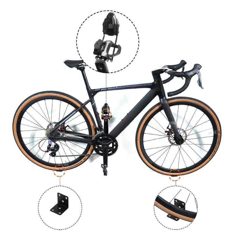 Bicycles Stands Wall Mount Bike Stand Holder Mountain Bikes Rack Stands Hanger Hook Storage Bicycles Mounted Rack Stand