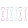 Figure 8 Fitness Resistance Band Anti-slip Silicone 25/35Lbs Men Women Arm Shoulder Stretch Strength Training Exercise Elastic Strap Tension Rope