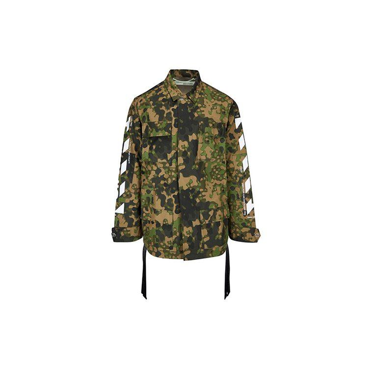 OFF WHITE Camoflauge Diag Field Jacket OMEL006S19A660249901