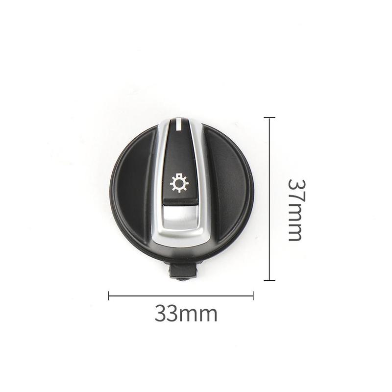 Car Front Headlight Switch Headlamp Control Knob Button Cap 61316932794 For BMW 1 3 X1 E84 E87 E88 E82 E90 E91 E92 E93