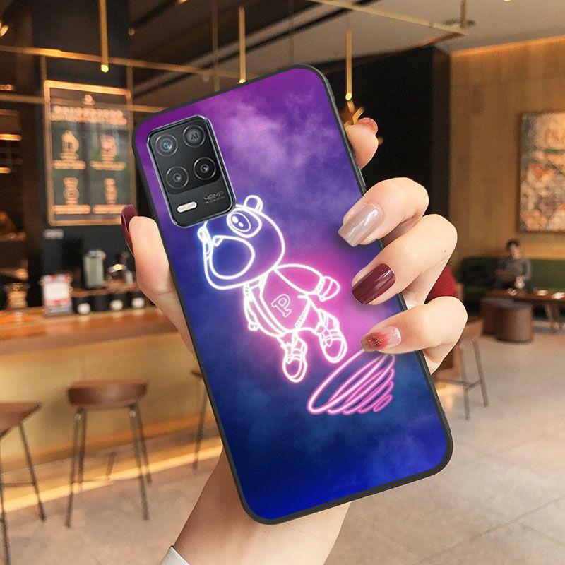 Kanye West Graduation Bear Shell Phone Cover For Oppo Realme 8Pro 6PRO 6i 7pro 9i 9pro C11 C21Y C21 C25Y C25S C3 Q3S XT Cases
