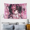 Colorful Anime Girl Tapestry Room decoration Home Decoration Tapestry Decor Accessories Cute Room Decor