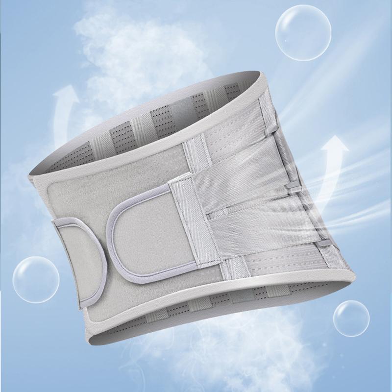 Lumbar Support Waist Belt Health Therapy Breathable Back Spine Support Corset Adjustable Back Support Strap for Men and Women Back Bracket
