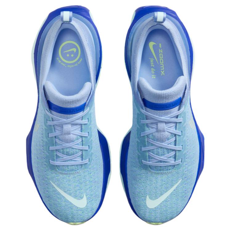 Nike ZoomX Invincible Run Flyknit 3 Aluminum Men Sneakers Blue Racer-Blue Barely-Volt DR2615-405